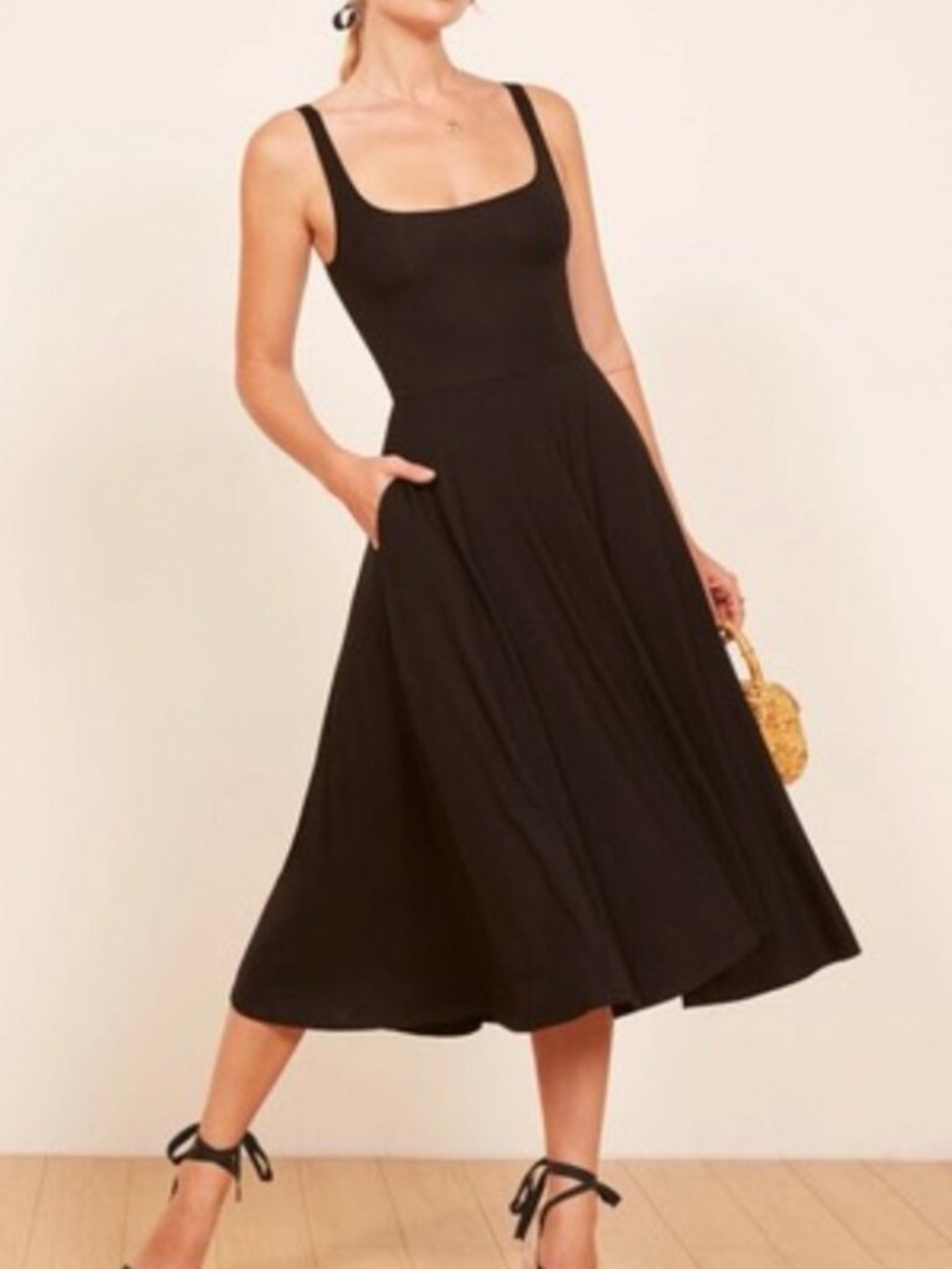 Reformation Rou Knit Midi Dress